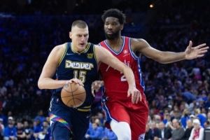 贝弗利：没见过哪个中锋能像恩比德那样打球 约基奇就是个后卫