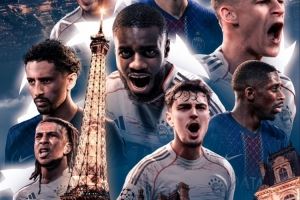 拜仁社媒发布欧冠客战巴黎海报：✨盛大的夜晚，耀眼的舞台✨图片